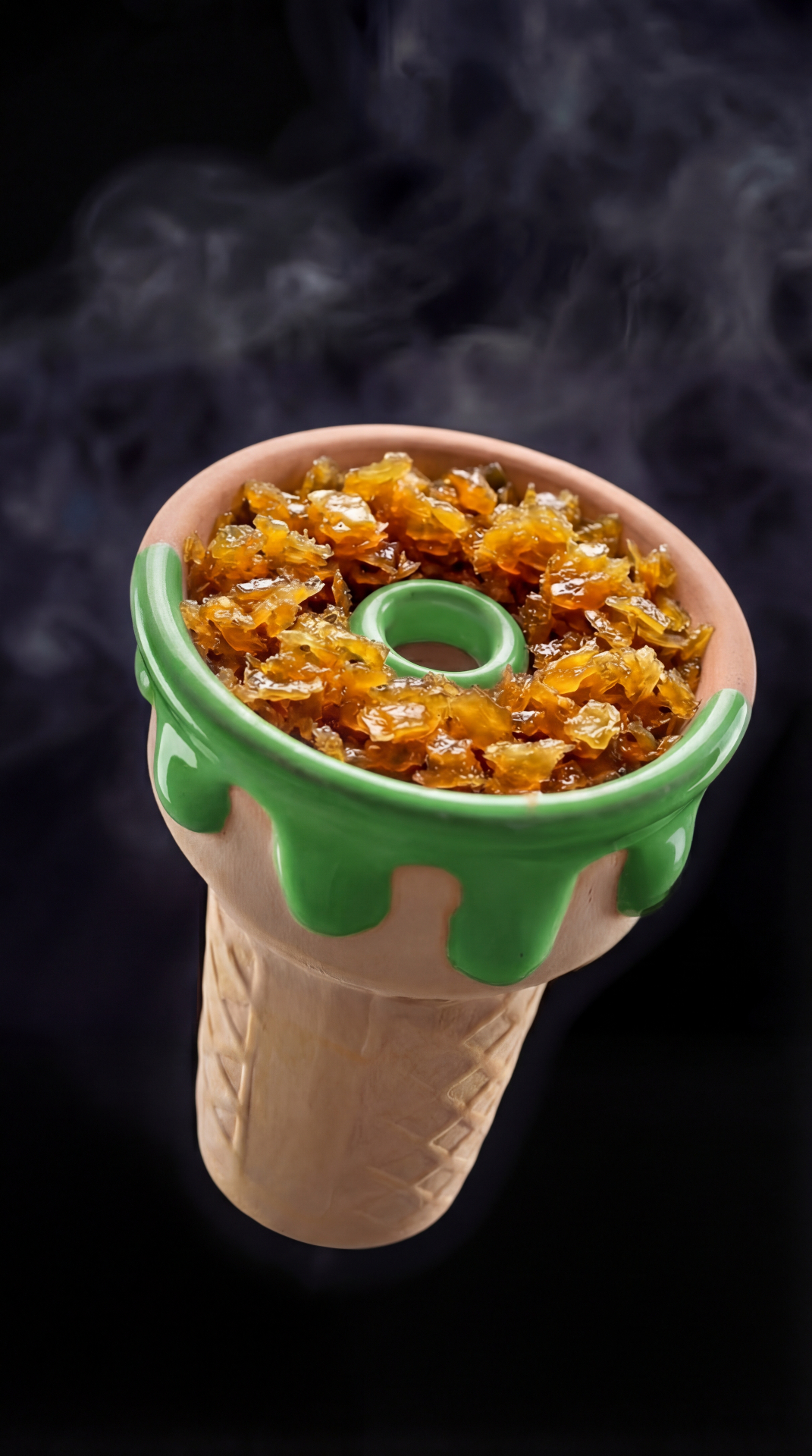 Mint Chip ice cream hookah bowl